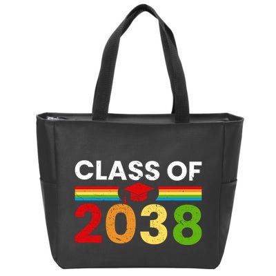 Back To School Class Of 2038 Graphic Zip Tote Bag