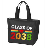 Back To School Class Of 2038 Graphic Zip Tote Bag