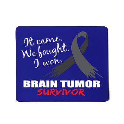 Brain Tumor Survivor Brain Tumor Awareness Meaningful Gift Mousepad