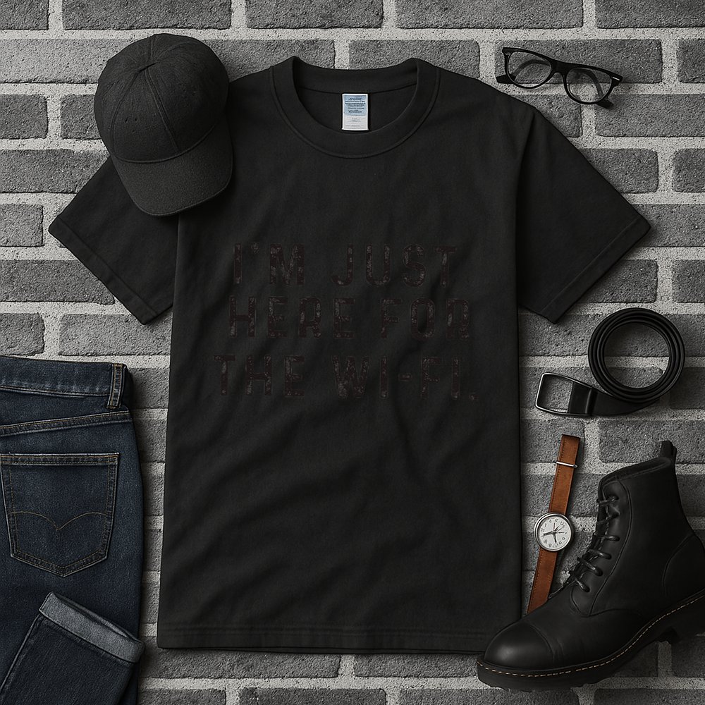 Back To School; IM Just Here For The Wifi. Tall T-Shirt