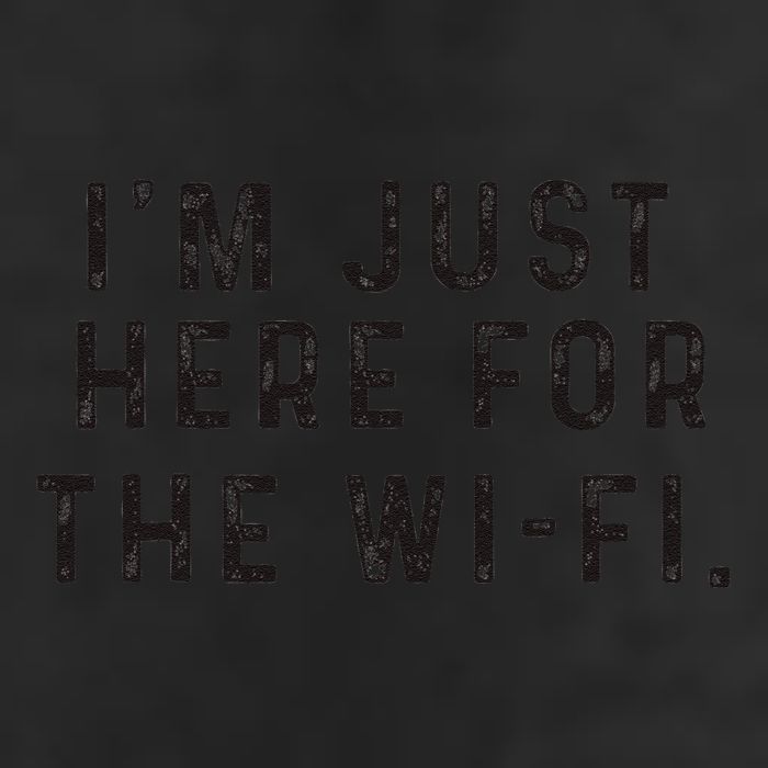 Back To School; IM Just Here For The Wifi. 15oz Campfire Ceramic Mug