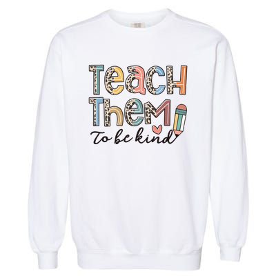 Back To School Teacher Garment-Dyed Sweatshirt