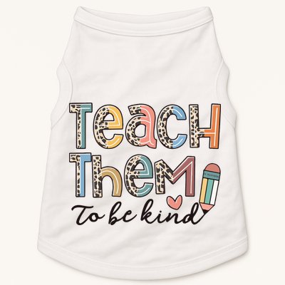 Back To School Teacher Doggie Tank