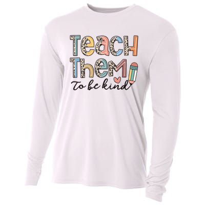 Back To School Teacher Cooling Performance Long Sleeve Crew