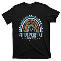 Back To School Rainbow Kindergarten Squad Teachers Student T-Shirt