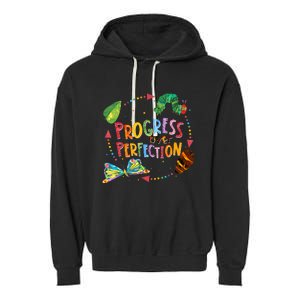 Back To School Teacher Garment-Dyed Fleece Hoodie