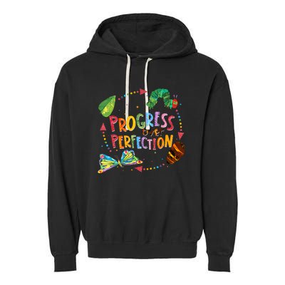 Back To School Teacher Garment-Dyed Fleece Hoodie