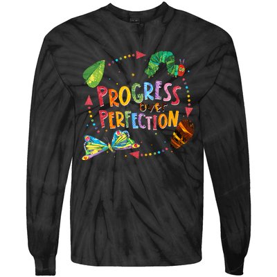 Back To School Teacher Tie-Dye Long Sleeve Shirt