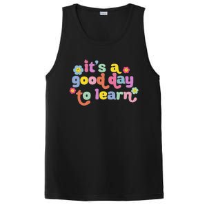 Back To School Motivational It's A Good Day To Learn Teacher PosiCharge Competitor Tank