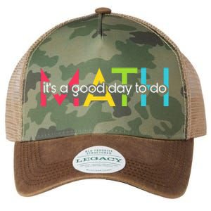 Back To School Its A Good Day To Do Math Teachers Legacy Tie Dye Trucker Hat