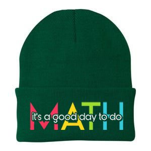 Back To School Its A Good Day To Do Math Teachers Knit Cap Winter Beanie