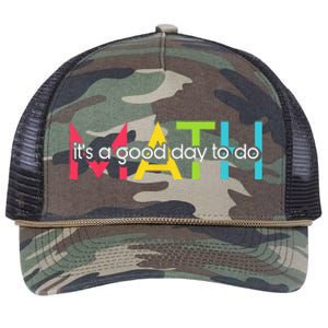 Back To School Its A Good Day To Do Math Teachers Retro Rope Trucker Hat Cap