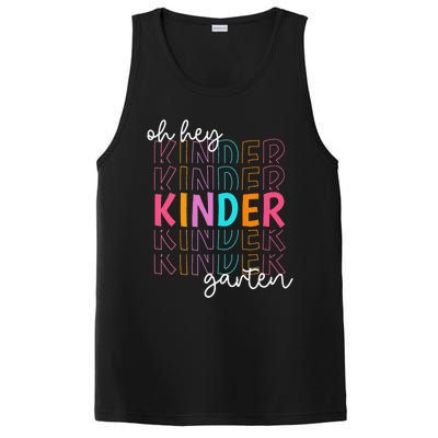 Back To School Oh Hey Kindergarten Teachers  Student PosiCharge Competitor Tank