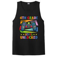 Back To School Video Gamer Level 4Th Grade Unlocked PosiCharge Competitor Tank