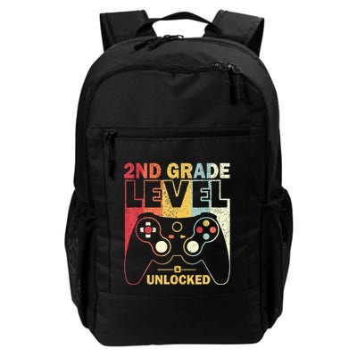 Back To School 2Nd Grade Level Unlocked Video Gamer Backpack
