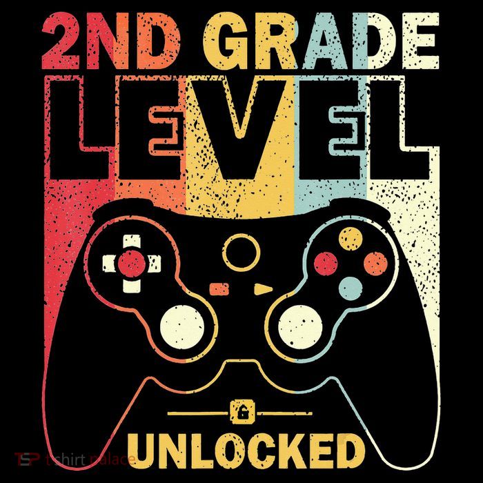Back To School 2Nd Grade Level Unlocked Video Gamer Sustainable Bucket Hat