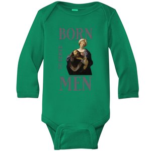 Born To Serve Christian Boss Girl Motivational Baby Long Sleeve Bodysuit