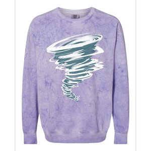 Best Tornado Storm Hunter Weather Meteorology Colorblast Crewneck Sweatshirt