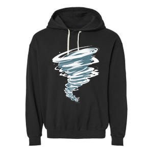 Best Tornado Storm Hunter Weather Meteorology Garment-Dyed Fleece Hoodie