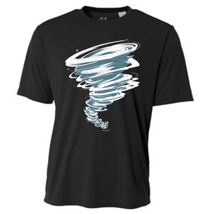 Best Tornado Storm Hunter Weather Meteorology Cooling Performance Crew T-Shirt