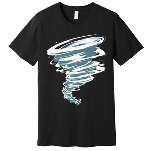 Best Tornado Storm Hunter Weather Meteorology Premium T-Shirt