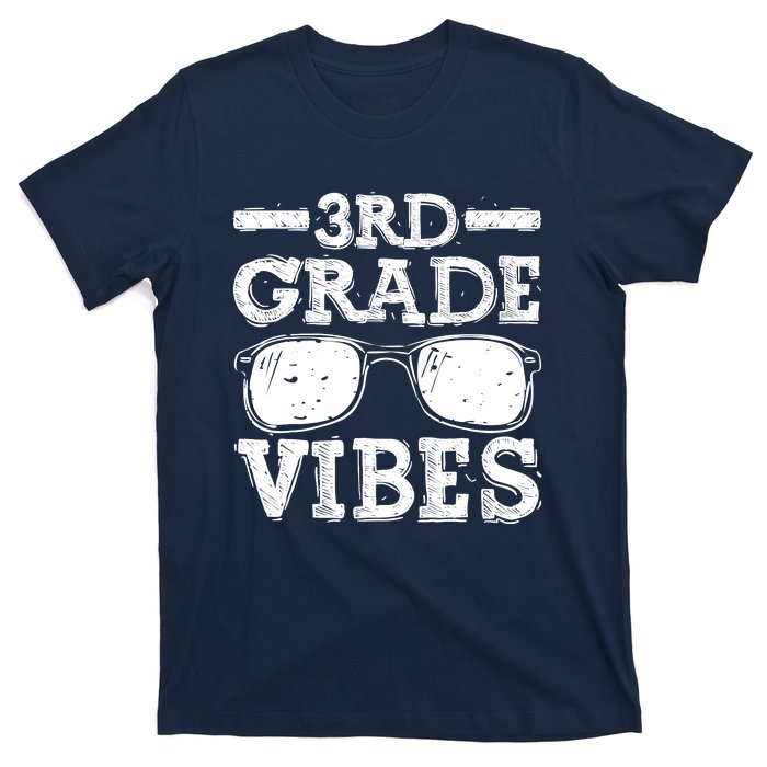 Back To School 3rd Grade Vibes First Day Boy Girl T-Shirt