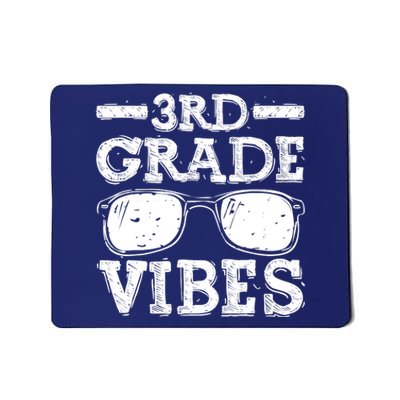 Back To School 3rd Grade Vibes First Day Boy Girl Mousepad