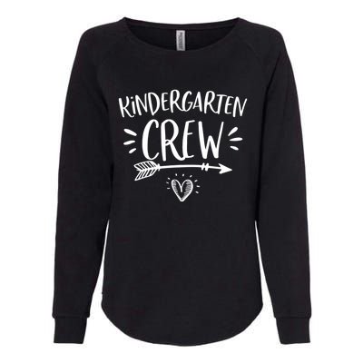 Back To School Kindergarten Crew Teachers Student Womens California Wash Sweatshirt