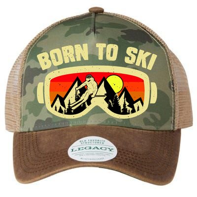 Born To Ski Legacy Tie Dye Trucker Hat