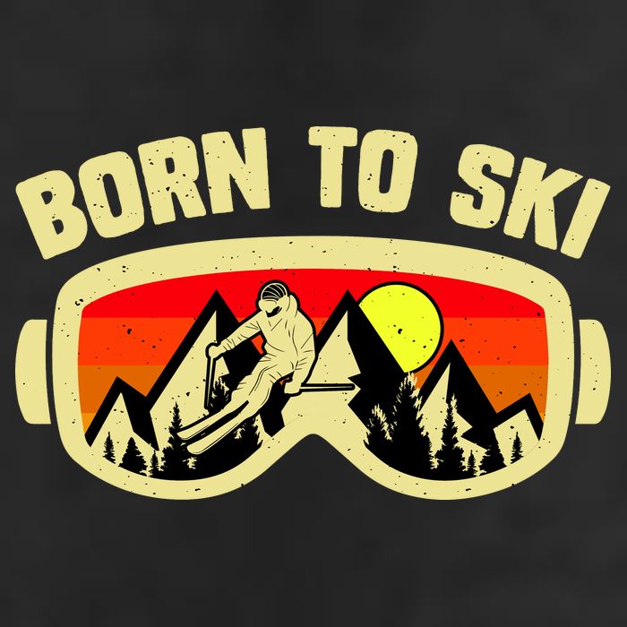 Born To Ski Adult Drive Performance Visor