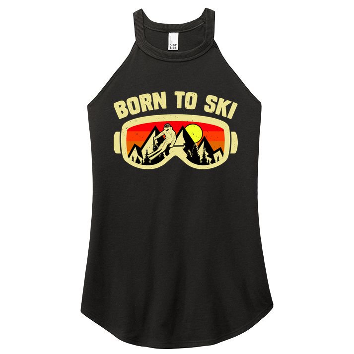 Born To Ski Women's Perfect Tri Rocker Tank