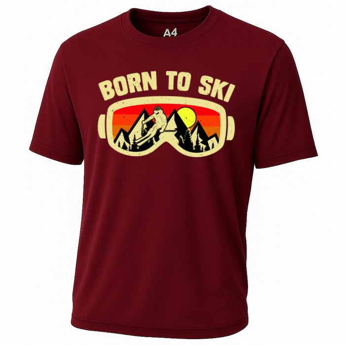 Born To Ski Cooling Performance Crew T-Shirt
