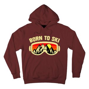 Born To Ski Hoodie