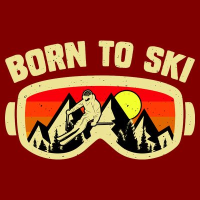 Born To Ski T-Shirt