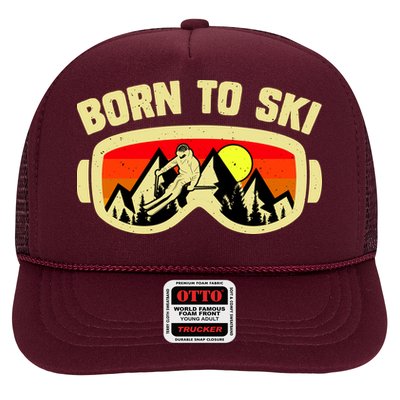 Born To Ski Trucker Hat