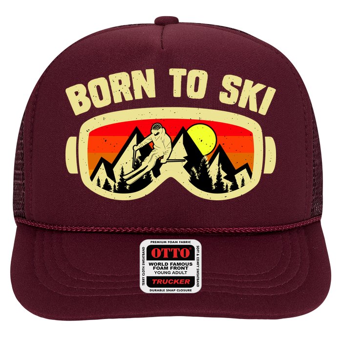 Born To Ski Trucker Hat