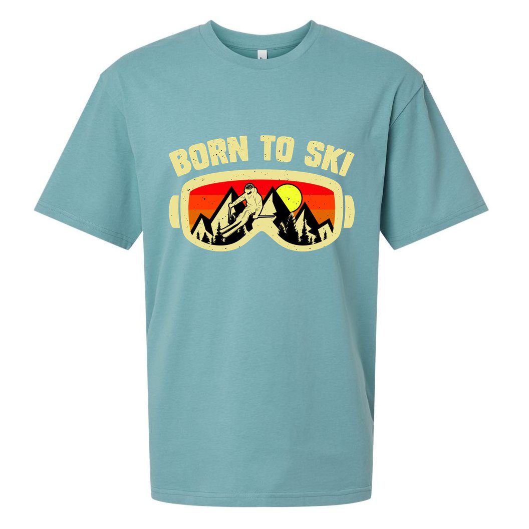 Born To Ski Sueded Cloud Jersey T-Shirt