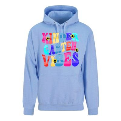 Back To School Kindergarten Vibes Retro Teacher Women Unisex Surf Hoodie