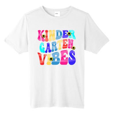 Back To School Kindergarten Vibes Retro Teacher Women Tall Fusion ChromaSoft Performance T-Shirt