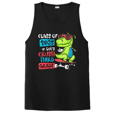 Back To School Let's Crush 3rd Grade Class Of 2035 Dinosaur PosiCharge Competitor Tank