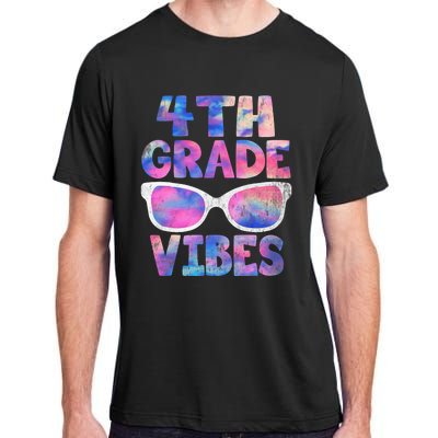 Back To School 4th Grade Vibes Shirts First Day Teacher Adult ChromaSoft Performance T-Shirt