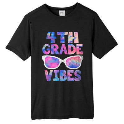 Back To School 4th Grade Vibes Shirts First Day Teacher Tall Fusion ChromaSoft Performance T-Shirt