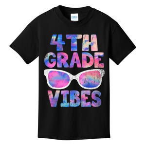 Back To School 4th Grade Vibes Shirts First Day Teacher Kids T-Shirt