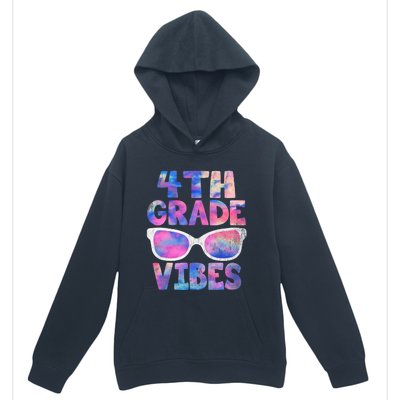 Back To School 4th Grade Vibes Shirts First Day Teacher Urban Pullover Hoodie