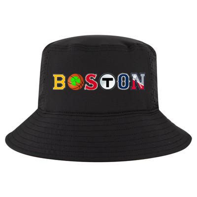 Bawston Townie Sports Fan Boston Mass New England Proud Cool Comfort Performance Bucket Hat