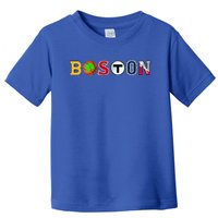 Bawston Townie Sports Fan Boston Mass New England Proud Toddler T-Shirt