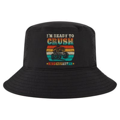 Back To School Ready To Crush Kindergarten Monster Truck Boy Gift Cool Comfort Performance Bucket Hat