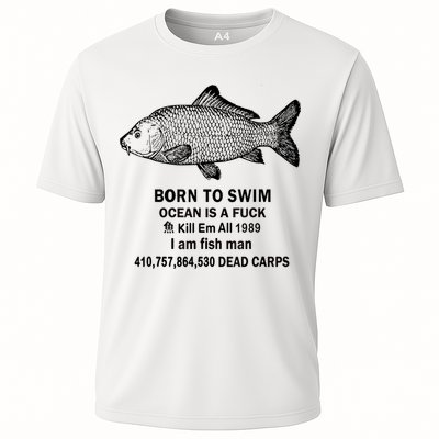 Born To Swim Ocean Is A Fuck Kill Em All 1989 Performance Shirt