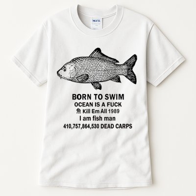 Born To Swim Ocean Is A Fuck Kill Em All 1989 Tall T-Shirt