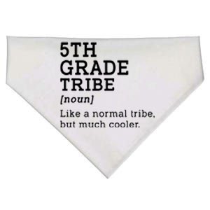 Back To School 5th Grade Tribe Teacher Fifth Grade Team Gift USA-Made Doggie Bandana